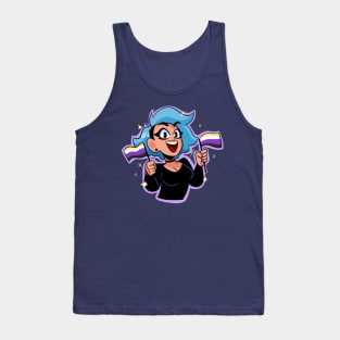 PeachFuzz Nonbinary Pride Tank Top